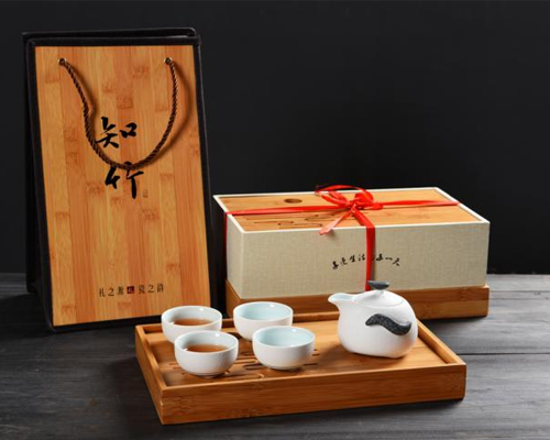 茶具套裝-雪花釉企鵝壺-（打線）